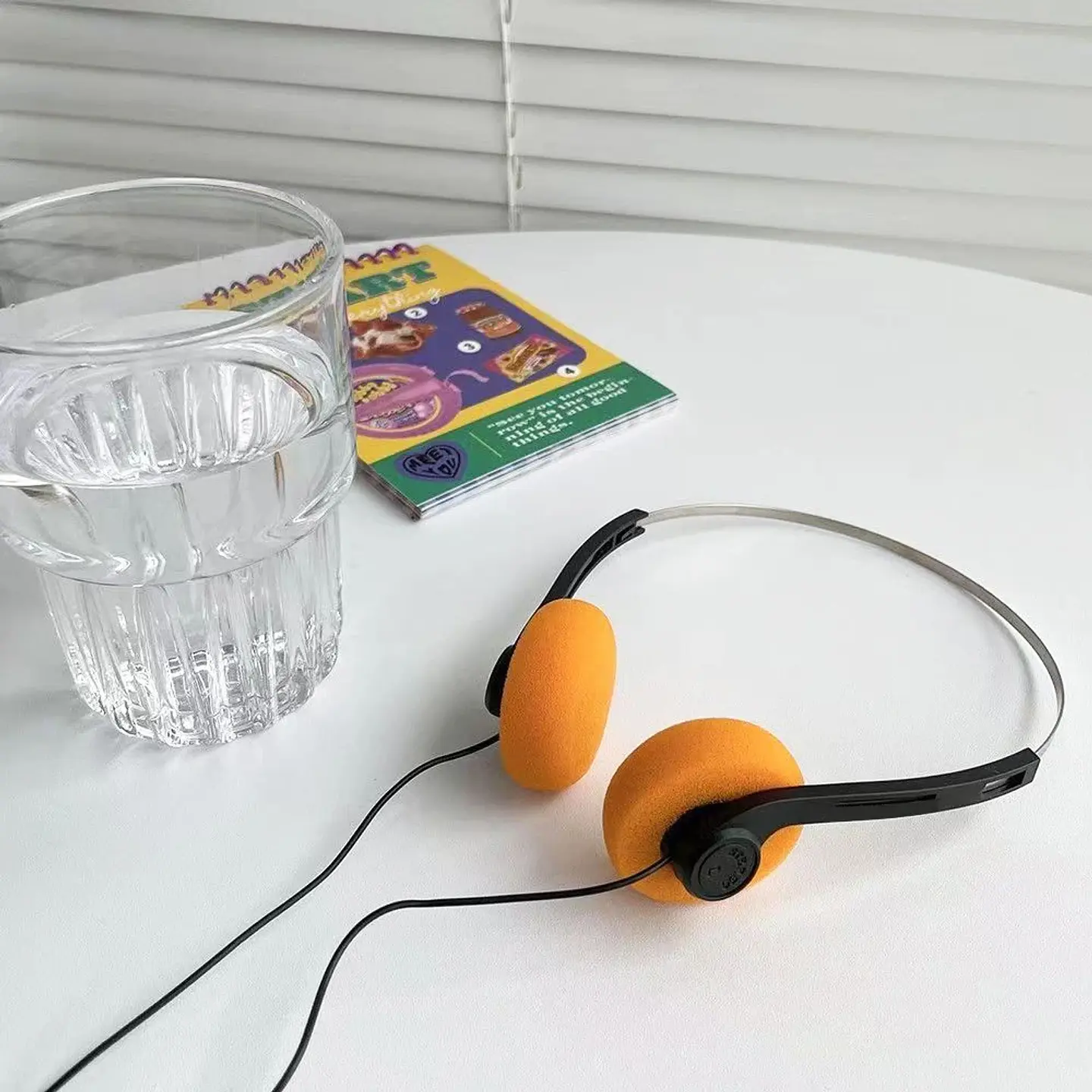 Audífonos  Retro con cable para música. 2