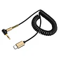 Cable de Audio USB C a 3,5mm tipo C a 3,5mm macho a macho Cable de altavoz auxiliar. - Miniatura 4