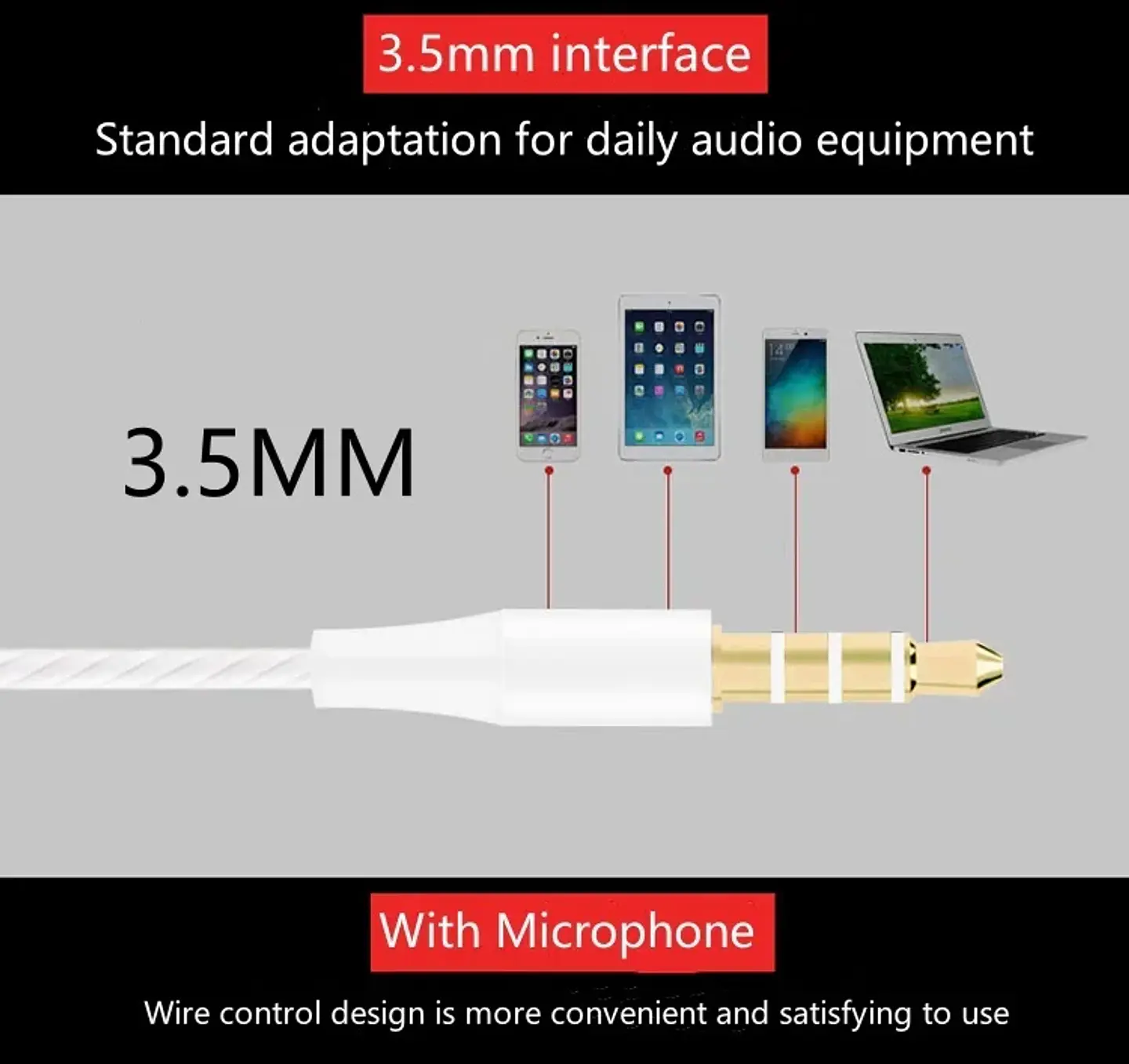 Audífonos  con cable de 3,5mm, auriculares HIFI. 10