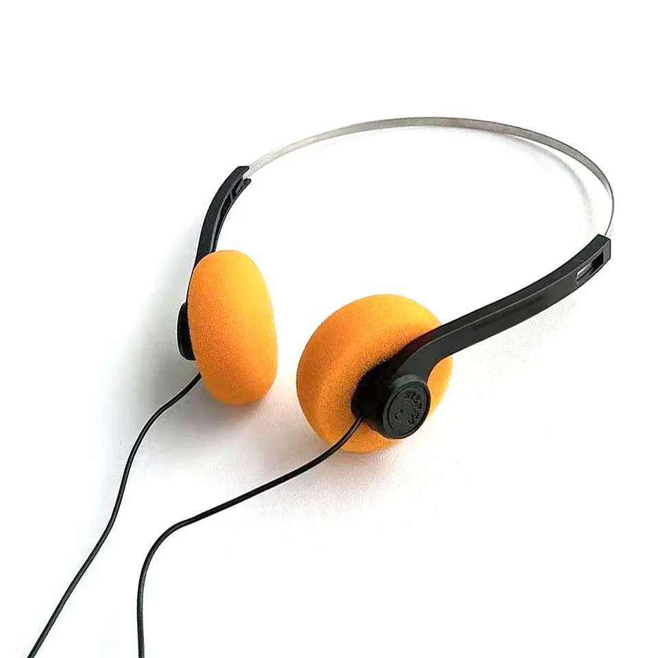 Audífonos  Retro con cable para música. 8
