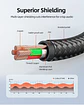 Cable de Audio de 4 polos de 3,5mm TRRS Cable auxiliar de 4 conductores para teléfono auriculares micrófono HIFI - Miniatura 12