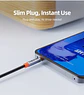 Cable de Audio de 4 polos de 3,5mm TRRS Cable auxiliar de 4 conductores para teléfono auriculares micrófono HIFI - Miniatura 15