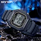 SANDA 2156 reloj de moda para hombre, relojes deportivos militares resistentes al agua, relojes de pulsera digitales Led con esfera grande del ejército, cronómetros para hombre - Miniatura 1