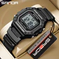 SANDA 2156 reloj de moda para hombre, relojes deportivos militares resistentes al agua, relojes de pulsera digitales Led con esfera grande del ejército, cronómetros para hombre - Miniatura 2