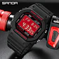 Reloj Digital SANDA de la mejor marca a la moda estilo G para hombre, relojes deportivos impermeables. - Miniatura 1