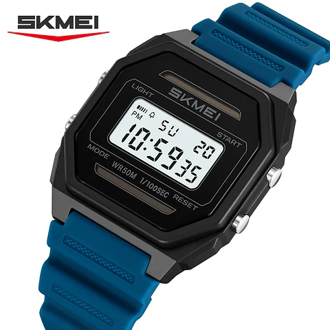 Relojes SKMEI 2640 digitales con energía Solar para hombres y mujeres, relojes deportivos impermeables electrónicos para hombre, Reloj militar para niño, Reloj para Hombre