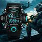 Reloj de pulsera electrónico deportivo a la moda para hombre, Esfera Grande, multifuncional, resistente al agua, alarma luminosa, reloj militar para niños y hombres - Miniatura 1