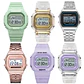Reloj Digital LED con correa de acero similar a F91W para mujer, relojes militares deportivos Vintage, pulsera electrónica - Miniatura 1
