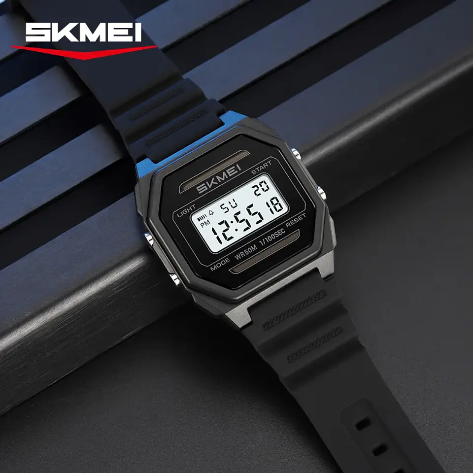 Relojes SKMEI 2640 digitales con energía Solar para hombres y mujeres, relojes deportivos impermeables electrónicos para hombre, Reloj militar para niño, Reloj para Hombre 3