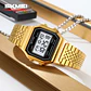 Reloj Digital SKMEI 2465 de lujo para hombre, reloj electrónico resistente al agua de acero inoxidable. - Miniatura 4