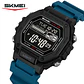 Reloj SKMEI 2523 deportivos con cuenta atrás para Hombre, relojes electrónicos impermeables, Reloj militar cronógrafo. - Miniatura 6