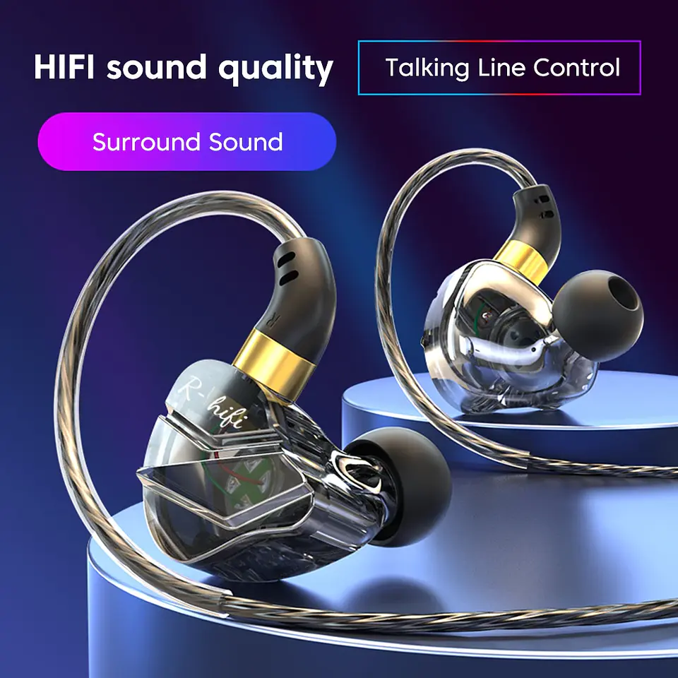 OLAF-auriculares HiFi tipo C para videojuegos, cascos con cable, manos libres, estéreo, graves, 3,5mm, deportivos, cancelación de ruido 2