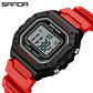 SANDA 2156 reloj de moda para hombre, relojes deportivos militares resistentes al agua, relojes de pulsera digitales Led con esfera grande del ejército, cronómetros para hombre - Miniatura 8