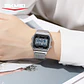 Reloj Digital SKMEI 2465 de lujo para hombre, reloj electrónico resistente al agua de acero inoxidable. - Miniatura 6