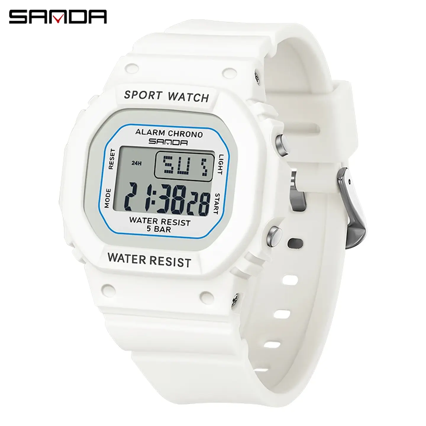 Reloj Digital LED SANDA para niños y niñas, reloj deportivo para niños, reloj electrónico resistente al agua, reloj de regalo informal para niños al aire libre 10