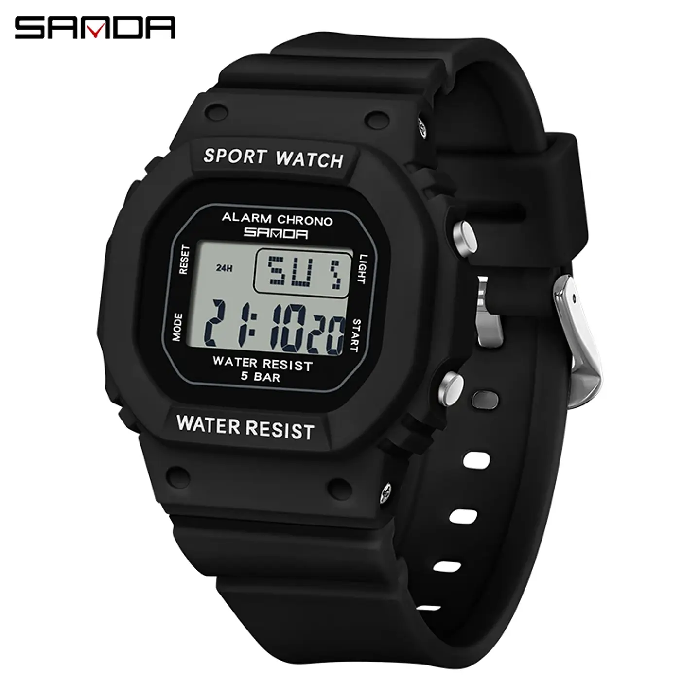 Reloj Digital LED SANDA para niños y niñas, reloj deportivo para niños, reloj electrónico resistente al agua, reloj de regalo informal para niños al aire libre 11
