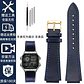 Correa de reloj Retro de cuero genuino para Casio AE1200 AE1300 A158W/A168 W-216H, correa de reloj Vintage, pulsera de boca convexa para hombre de 18MM - Miniatura 10
