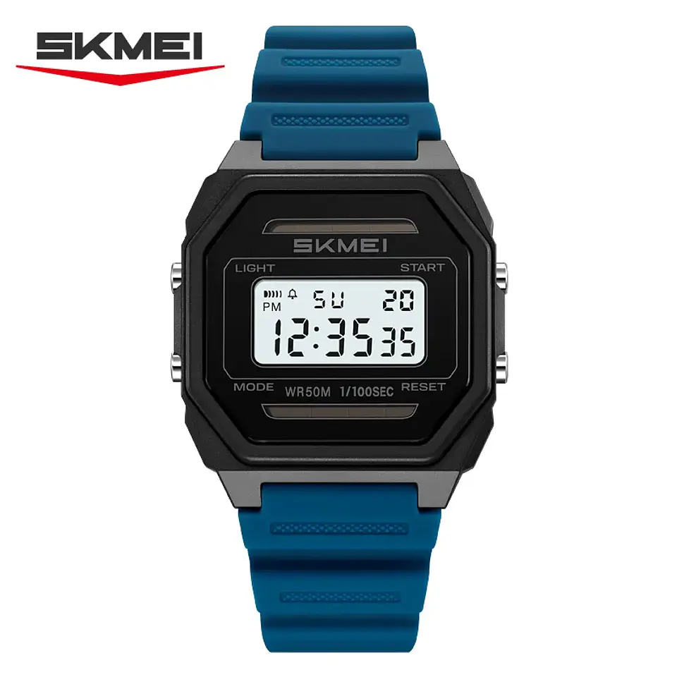 Relojes SKMEI 2640 digitales con energía Solar para hombres y mujeres, relojes deportivos impermeables electrónicos para hombre, Reloj militar para niño, Reloj para Hombre 8