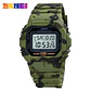 SKMEI 1628 relojes digitales de lujo para Hombre, relojes de pulsera electrónicos deportivos impermeables para Hombre, Reloj con luz trasera militar, Reloj 1988 para Hombre - Miniatura 9