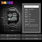Reloj Digital SKMEI 1335 para Hombre, relojes de pulsera electrónicos cronógrafo impermeables deportivos Retro para Hombre, Reloj de acero inoxidable para Hombre - Miniatura 6