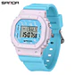Reloj Digital LED SANDA para niños y niñas, reloj deportivo para niños, reloj electrónico resistente al agua, reloj de regalo informal para niños al aire libre - Miniatura 13