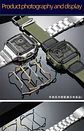 Protección para Casio AE1200 AE-1200WHD-1A AE1300 protector accesorios de parachoques de acero de alta calidad accesorios de reloj - Miniatura 11