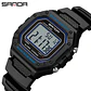SANDA 2156 reloj de moda para hombre, relojes deportivos militares resistentes al agua, relojes de pulsera digitales Led con esfera grande del ejército, cronómetros para hombre - Miniatura 10