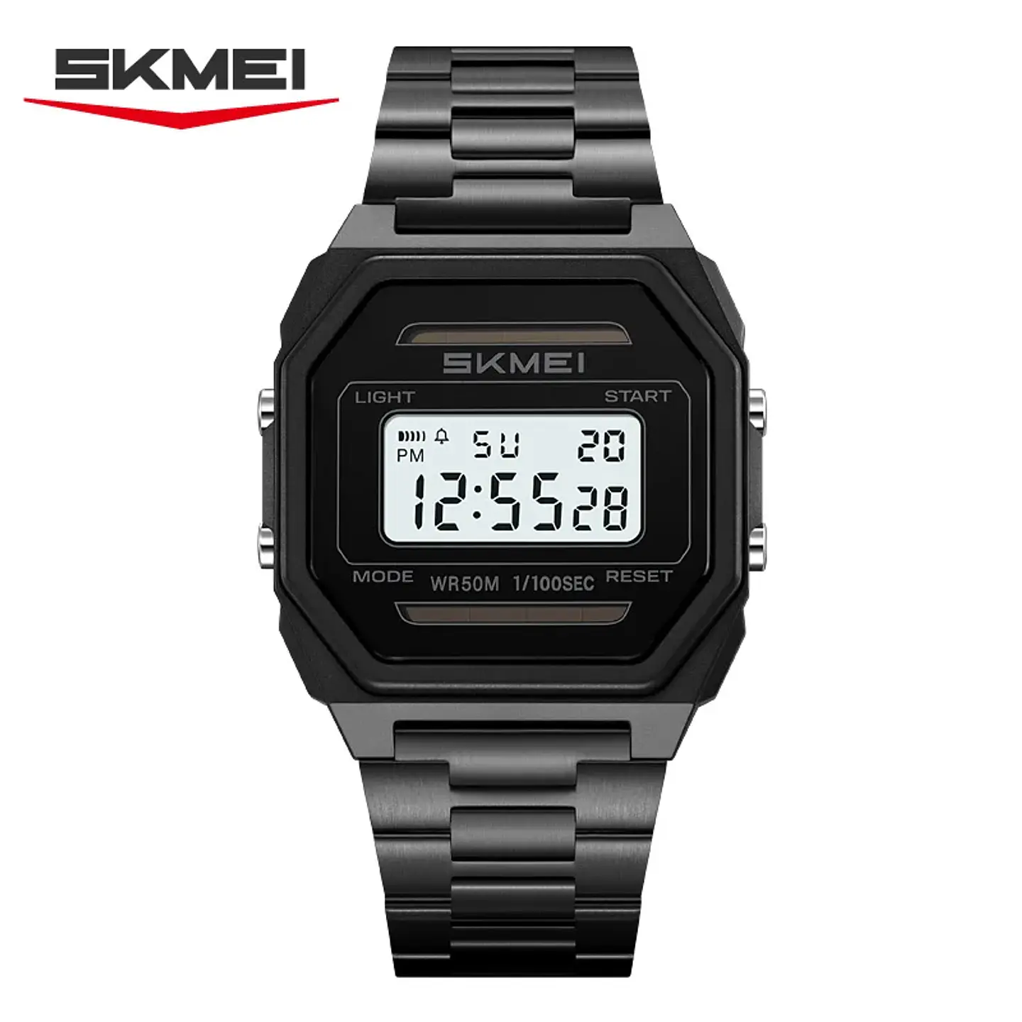 Relojes SKMEI 2640 digitales con energía Solar para hombres y mujeres, relojes deportivos impermeables electrónicos para hombre, Reloj militar para niño, Reloj para Hombre 11
