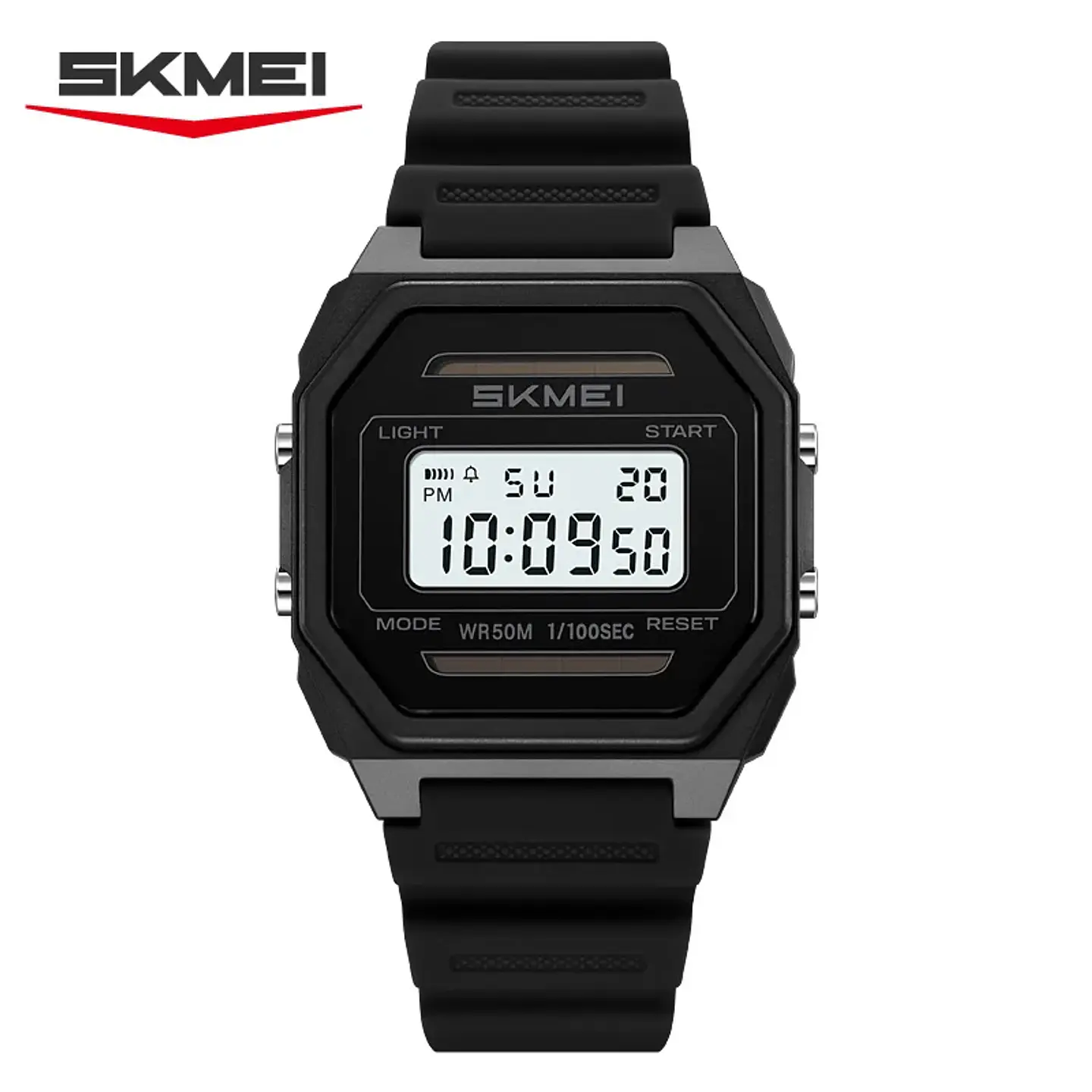 Relojes SKMEI 2640 digitales con energía Solar para hombres y mujeres, relojes deportivos impermeables electrónicos para hombre, Reloj militar para niño, Reloj para Hombre 12