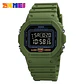 SKMEI 1628 relojes digitales de lujo para Hombre, relojes de pulsera electrónicos deportivos impermeables para Hombre, Reloj con luz trasera militar, Reloj 1988 para Hombre - Miniatura 12
