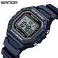 SANDA 2156 reloj de moda para hombre, relojes deportivos militares resistentes al agua, relojes de pulsera digitales Led con esfera grande del ejército, cronómetros para hombre - Miniatura 11