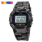 SKMEI 1628 relojes digitales de lujo para Hombre, relojes de pulsera electrónicos deportivos impermeables para Hombre, Reloj con luz trasera militar, Reloj 1988 para Hombre - Miniatura 13