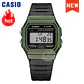 Reloj Casio para hombre, reloj de pulsera digital con correa de resina negra a la moda Retro, modelo F-91WM-3A - Miniatura 1
