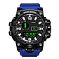 Reloj de pulsera electrónico deportivo a la moda para hombre, Esfera Grande, multifuncional, resistente al agua, alarma luminosa, reloj militar para niños y hombres - Miniatura 7