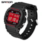 Reloj Digital SANDA de la mejor marca a la moda estilo G para hombre, relojes deportivos impermeables. - Miniatura 7