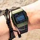 Reloj Casio para hombre, reloj de pulsera digital con correa de resina negra a la moda Retro, modelo F-91WM-3A - Miniatura 2