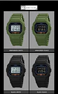 SKMEI 1628 relojes digitales de lujo para Hombre, relojes de pulsera electrónicos deportivos impermeables para Hombre, Reloj con luz trasera militar, Reloj 1988 para Hombre - Miniatura 17