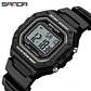 SANDA 2156 reloj de moda para hombre, relojes deportivos militares resistentes al agua, relojes de pulsera digitales Led con esfera grande del ejército, cronómetros para hombre - Miniatura 12