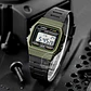 Reloj Casio para hombre, reloj de pulsera digital con correa de resina negra a la moda Retro, modelo F-91WM-3A - Miniatura 5