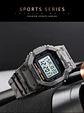 SKMEI 1628 relojes digitales de lujo para Hombre, relojes de pulsera electrónicos deportivos impermeables para Hombre, Reloj con luz trasera militar, Reloj 1988 para Hombre - Miniatura 20