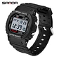 Reloj Digital SANDA de la mejor marca a la moda estilo G para hombre, relojes deportivos impermeables. - Miniatura 8