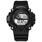 Reloj de pulsera electrónico deportivo a la moda para hombre, Esfera Grande, multifuncional, resistente al agua, alarma luminosa, reloj militar para niños y hombres - Miniatura 12