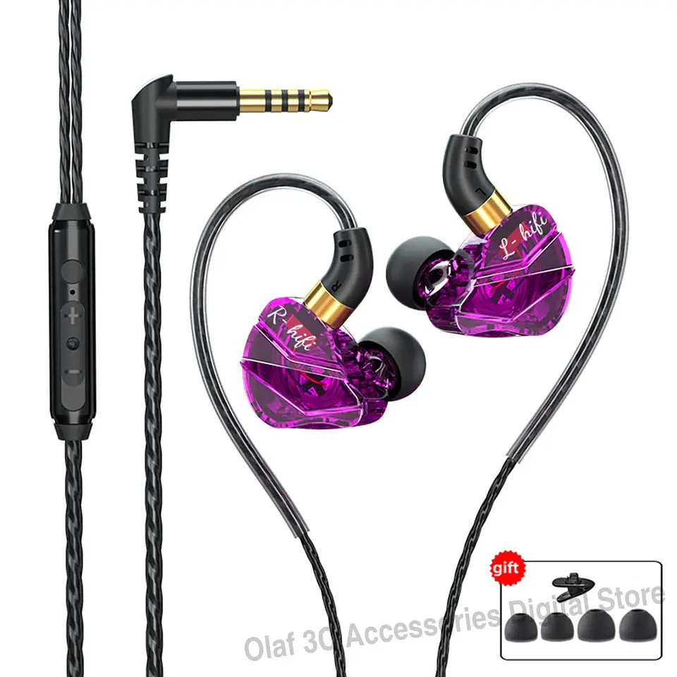 OLAF-auriculares HiFi tipo C para videojuegos, cascos con cable, manos libres, estéreo, graves, 3,5mm, deportivos, cancelación de ruido 9