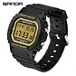 Reloj Digital SANDA de la mejor marca a la moda estilo G para hombre, relojes deportivos impermeables. - Miniatura 10