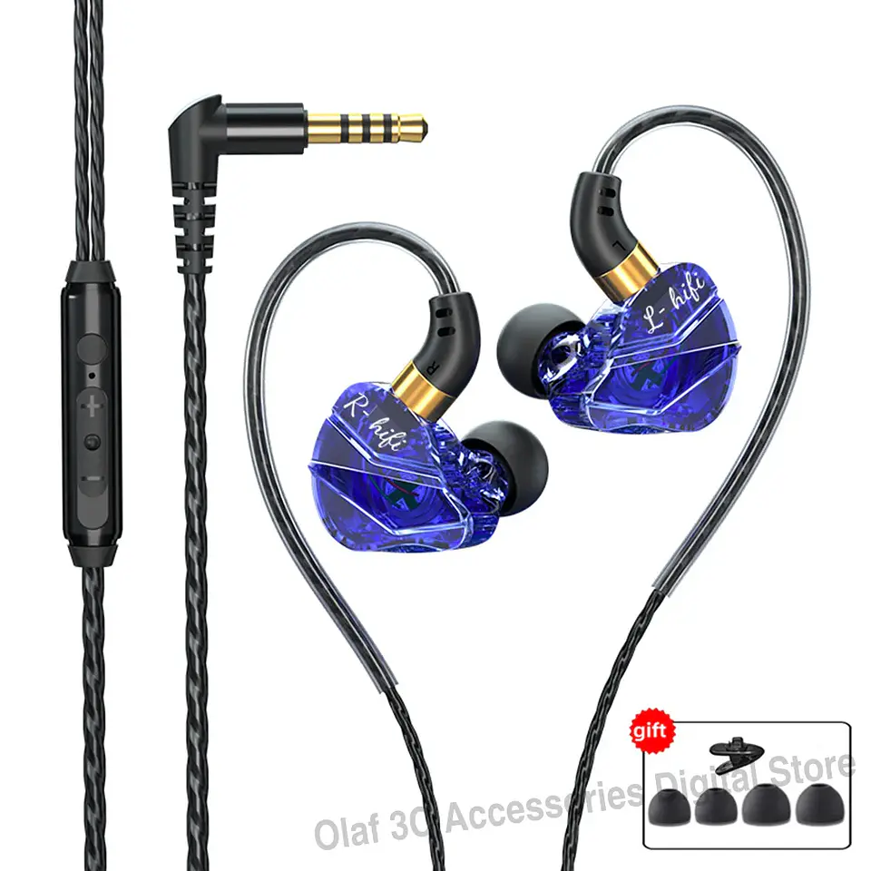 OLAF-auriculares HiFi tipo C para videojuegos, cascos con cable, manos libres, estéreo, graves, 3,5mm, deportivos, cancelación de ruido 10