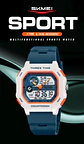 SKMEI 2641 Nuevo Reloj Digital Deportivo de Doble Pantalla para Hombre, Reloj Militar Electrónico Multifuncional a Prueba de Agua. - Miniatura 11