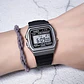Reloj Casio para hombre, reloj de pulsera digital con correa de resina negra a la moda Retro, modelo F-91WM-3A - Miniatura 8