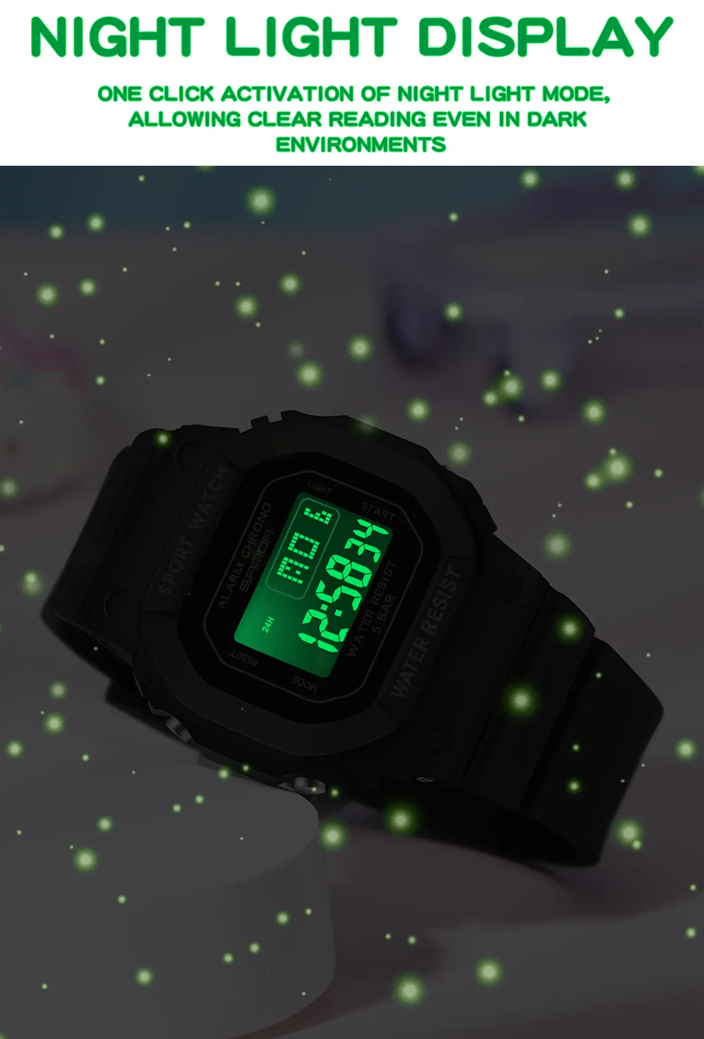 Reloj Digital LED SANDA para niños y niñas, reloj deportivo para niños, reloj electrónico resistente al agua, reloj de regalo informal para niños al aire libre 21