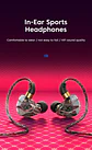 OLAF-auriculares HiFi tipo C para videojuegos, cascos con cable, manos libres, estéreo, graves, 3,5mm, deportivos, cancelación de ruido - Miniatura 11