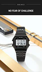 Reloj Digital SKMEI 2465 de lujo para hombre, reloj electrónico resistente al agua de acero inoxidable. - Miniatura 22